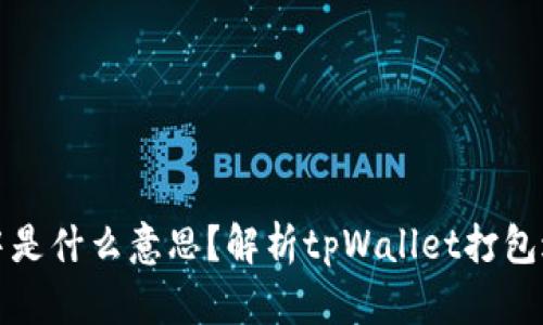tpWallet打包中是什么意思?解析tpWallet打包过程及其重要性