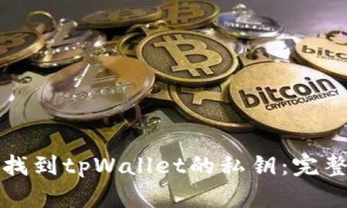 如何找到tpWallet的私钥:完整指南